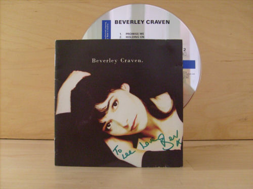 Beverley Craven Signed CD Album Cover
