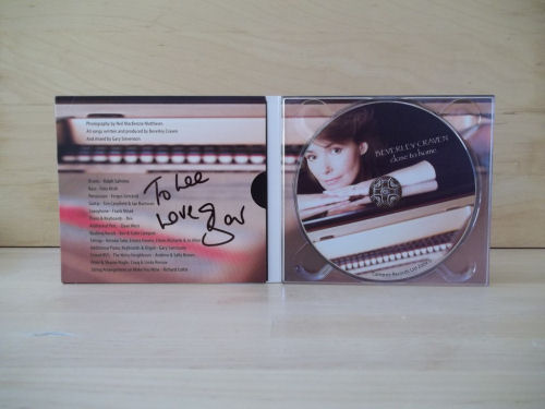 Beverley Craven Signed CD Album Cover