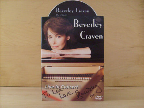 Beverley Craven Signed DVD Cover