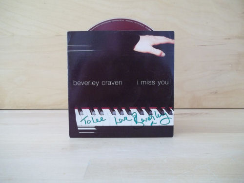 Beverley Craven Signed CD Single Cover