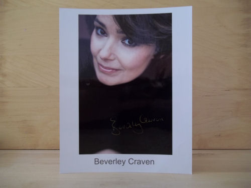 Beverley Craven Signed Colour Photo