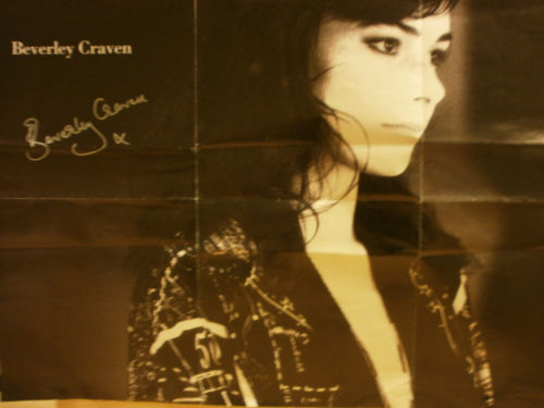 Beverley Craven Signed Poster