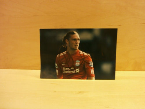 Andy Carroll Signed Colour Photo