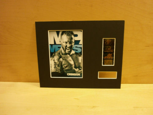 Crimson Signed Film Mount