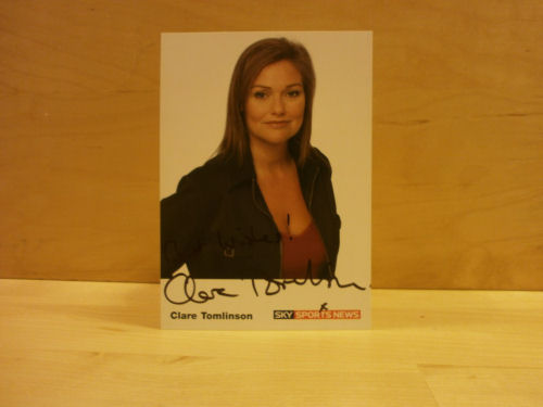 Clare Tomlinson Signed Colour Photo