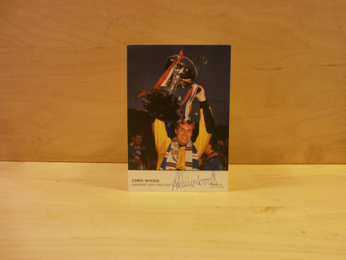 Chris Woods Signed Colour Photo