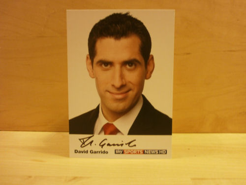 David Garrido Signed Colour Photo