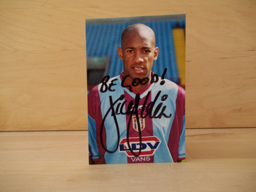 Dion Dublin Signed Colour Photo