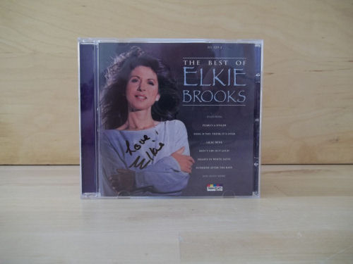 Signed Elkie Brooks CD Album Cover