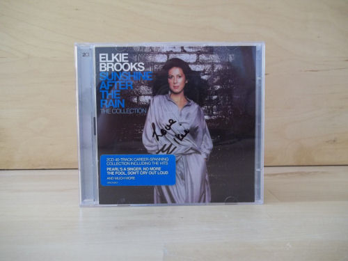 Elkie Brooks Signed CD Album Cover