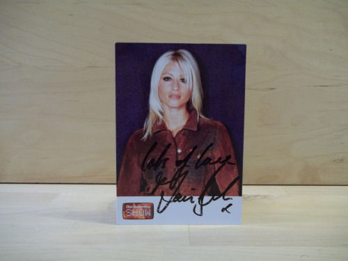 Dani Behr Signed Colour Photo