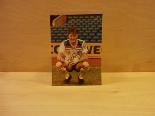Glenn Hoddle Signed Colour Photo