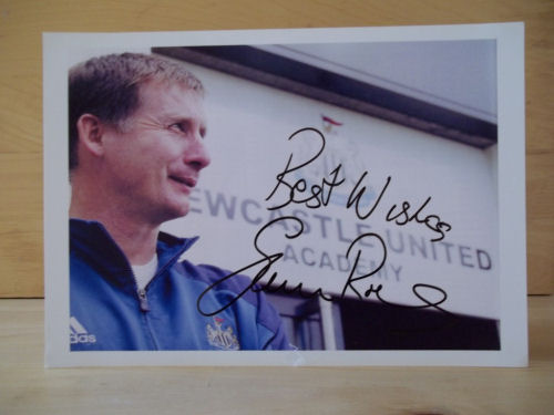 Glenn Roeder Signed Colour Photo