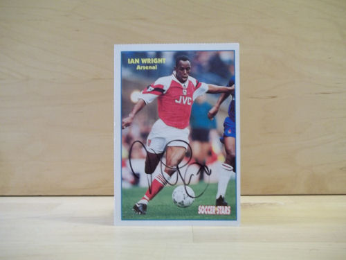 Ian Wright Signed Colour Photo Ian Wright Signed Colour Photo