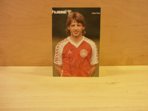 Jesper Olsen Signed Colour Photo Jesper Olsen Signed Colour Photo