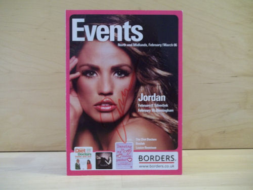 Jordan Signed Flyer