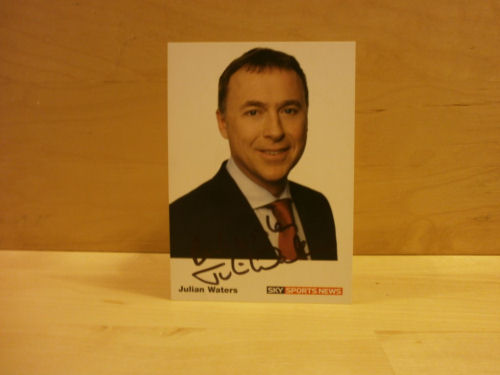 Julian Waters Signed Colour Photo Julian Waters Signed Colour Photo