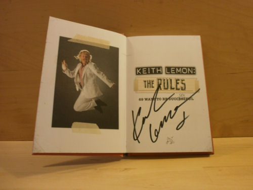 Keith Lemon Signed Book