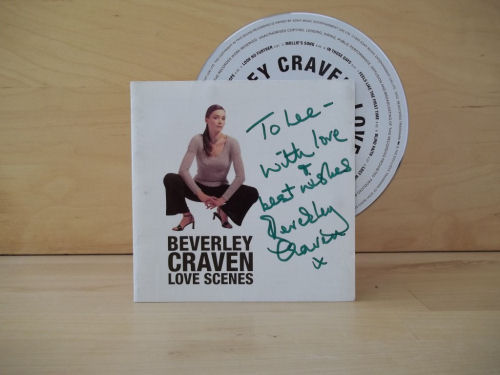 Beverley Craven Signed CD Album Cover