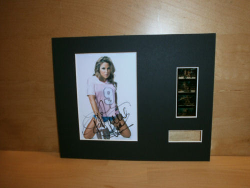 Mickie James Signed Film Mount