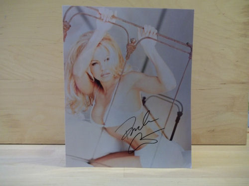 Pamela Anderson Signed Colour Photo