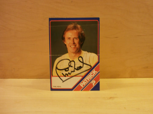 Phil Neal Signed Colour Photo Phil Neal Signed Colour Photo