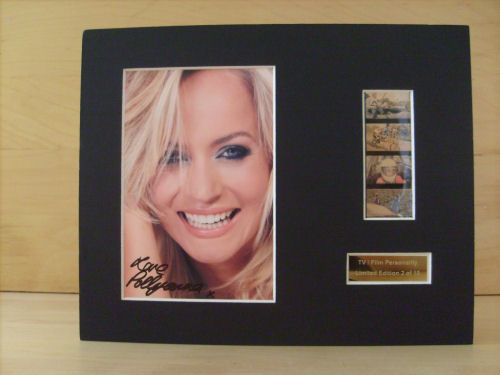 Pollyanna Woodward Signed Film Mount