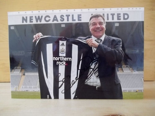 Sam Allardyce Signed Colour Photo Sam Allardyce Signed Colour Photo