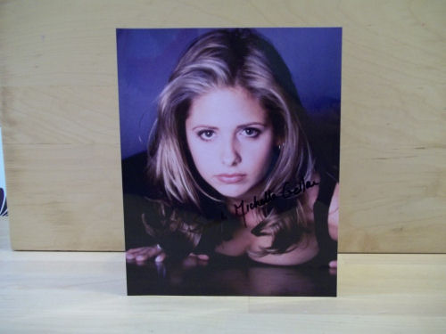 Sarah Michelle Gellar Signed Colour Photo