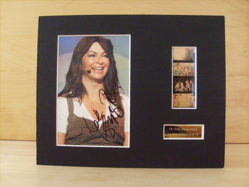 Suzi Pery Signed Film Mount