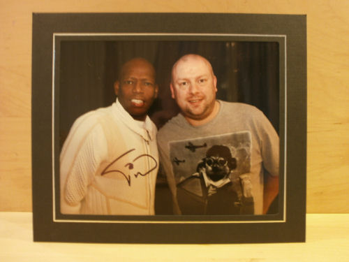 Faustino Asprilla Signed Colour Photo Faustino Asprilla Signed Colour Photo