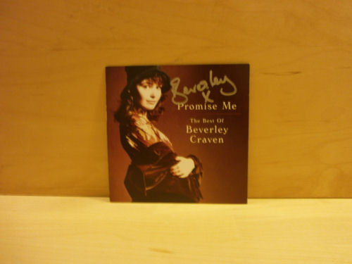 Beverley Craven Signed CD Album Cover