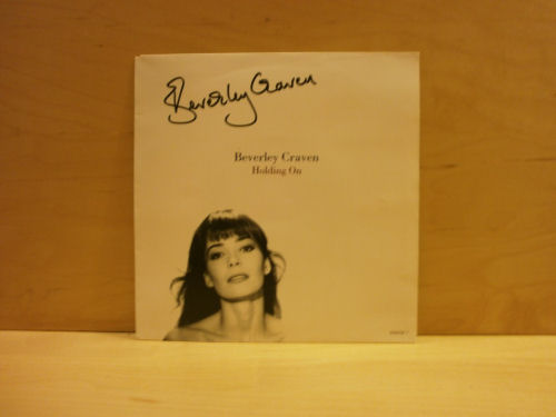 Beverley Craven Signed CD Single Cover