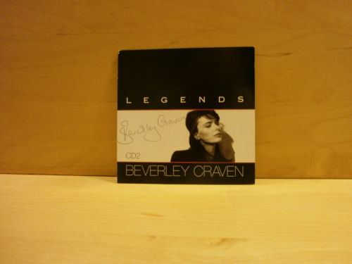 Beverley Craven Signed CD Album Cover