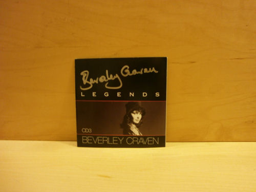 Beverley Craven Signed CD Album Cover Beverley Craven Signed CD Album Cover