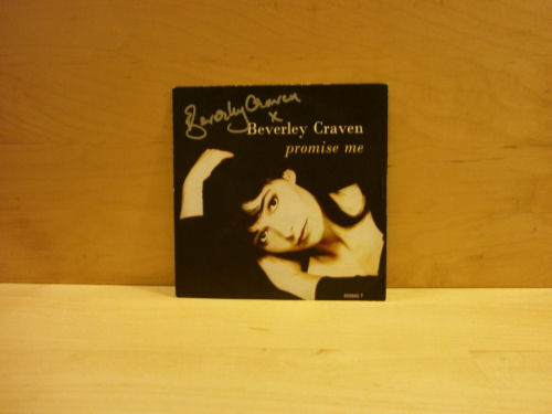 Beverley Craven Signed Single Vinyl Cover