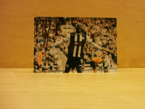 Papiss Cissé Signed Colour Photo Papiss Cissé Signed Colour Photo