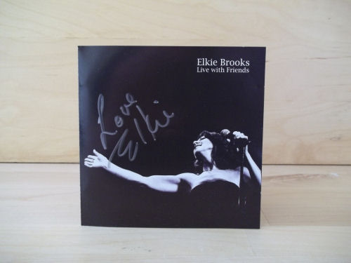 Elkie Brooks Signed CD Album Cover