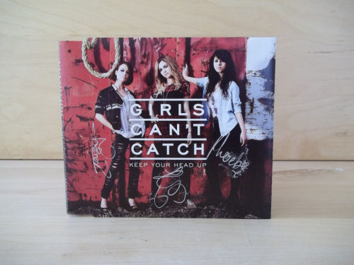 Daizy Agnew, Jess Stickley, Phoebe Brown – Girls Can’t Catch Signed CD Single Cover