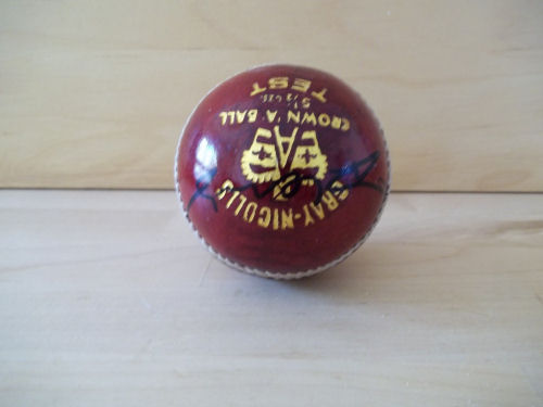 Steve Harmison Signed Cricket Ball Steve Harmison Signed Cricket Ball