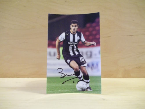 Hatem Ben Arfa Signed Colour Photo