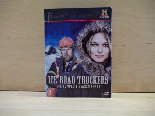 Alex Debogorski, Lisa Kelly Signed DVD Cover