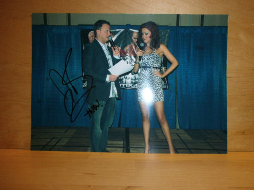 Jeremy Borash Signed Colour Photo