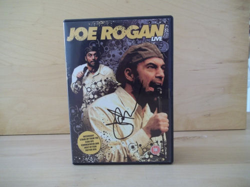 Joe Rogan Signed DVD Cover