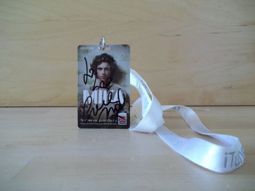 Mika Signed Concert Lanyard