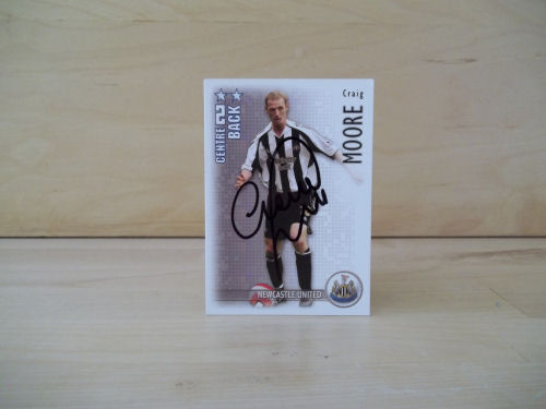 Craig Moore Signed Football Card Craig Moore Signed Football Card