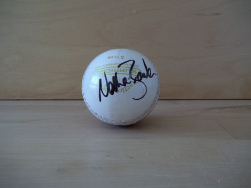 Nathan Bracken Signed Cricket Ball Nathan Bracken Signed Cricket Ball