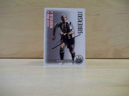 Antoine Sibierski Signed Football Card Antoine Sibierski Signed Football Card