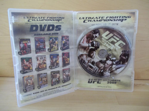 Wanderlei Silva Signed DVD Disc Wanderlei Silva Signed DVD Disc