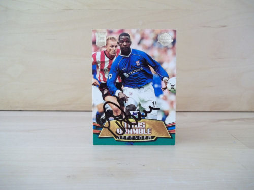 Titus Bramble Signed Football Card